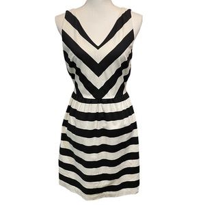 Loft Outlet Striped Party Dress.  Size 6